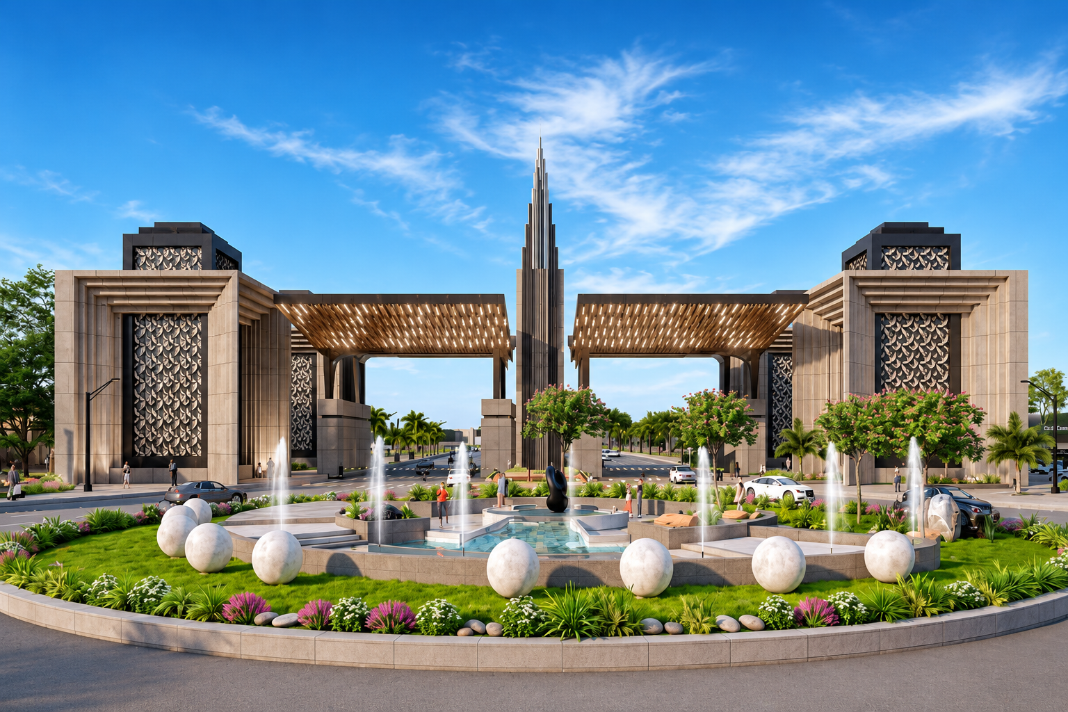 Faisal Town residential and commercial development
