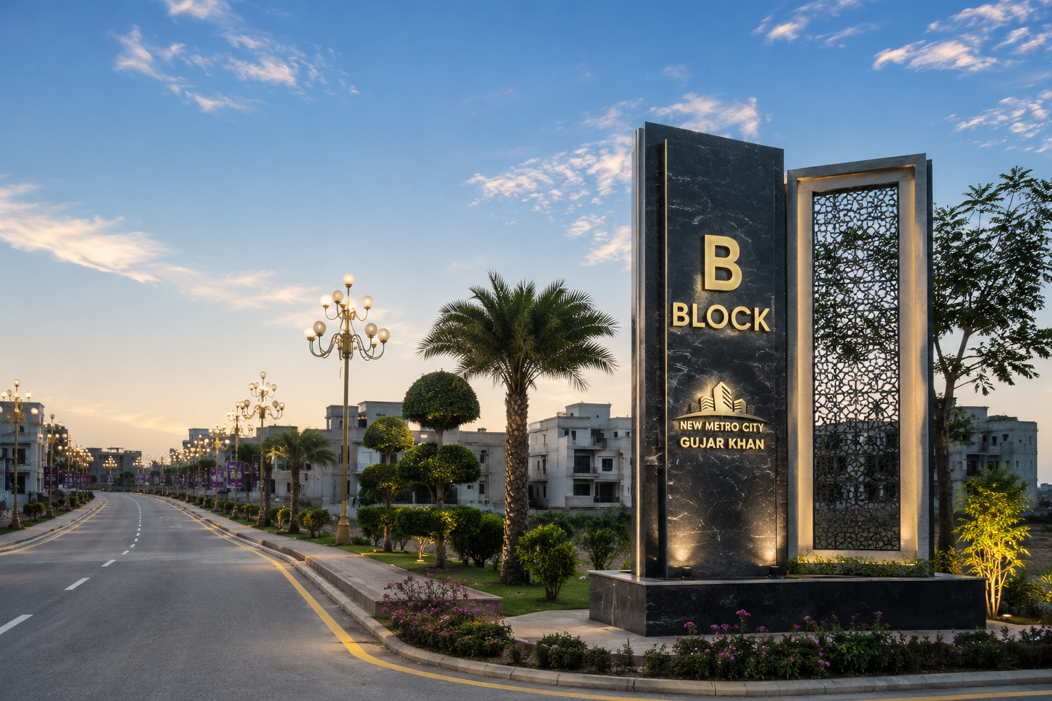 B Block at New Metro City Gujar Khan