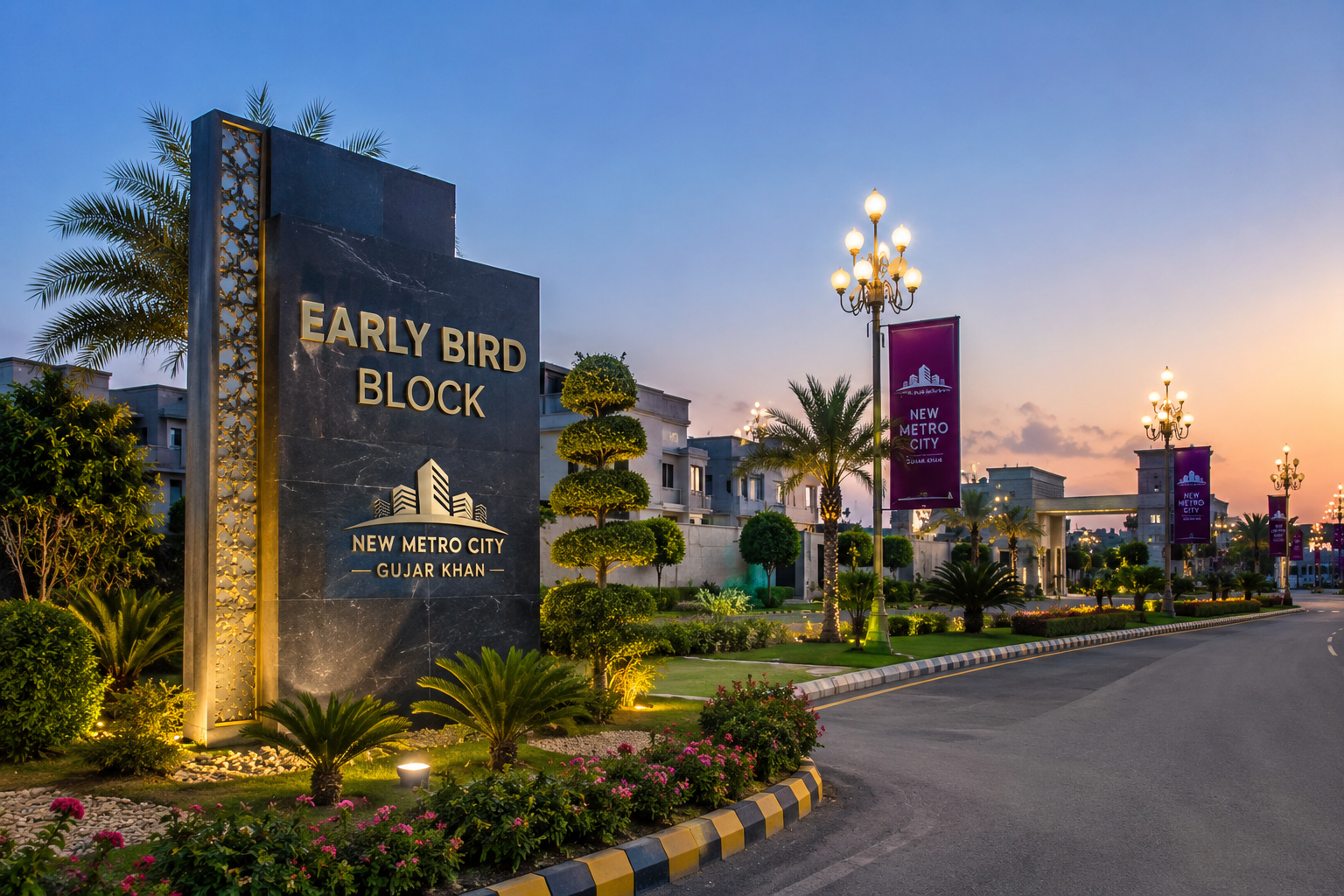 Early Bird Block at New Metro City Gujar Khan