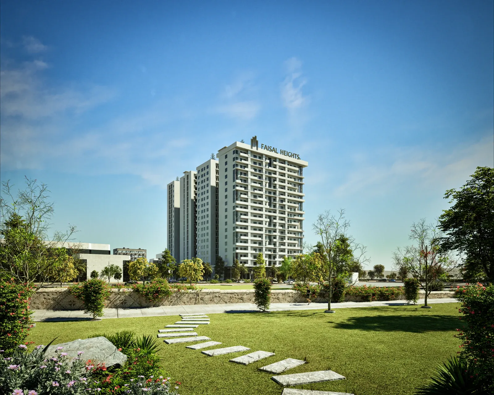 Faisal Heights modern high-rise development